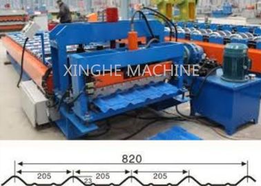 Κίνα Πρότυπο αυτόματο βερνικωμένο σχεδιάγραμμα χάλυβα κεραμιδιών 820 που κάμπτει διαμορφώνοντας τη μηχανή προμηθευτής